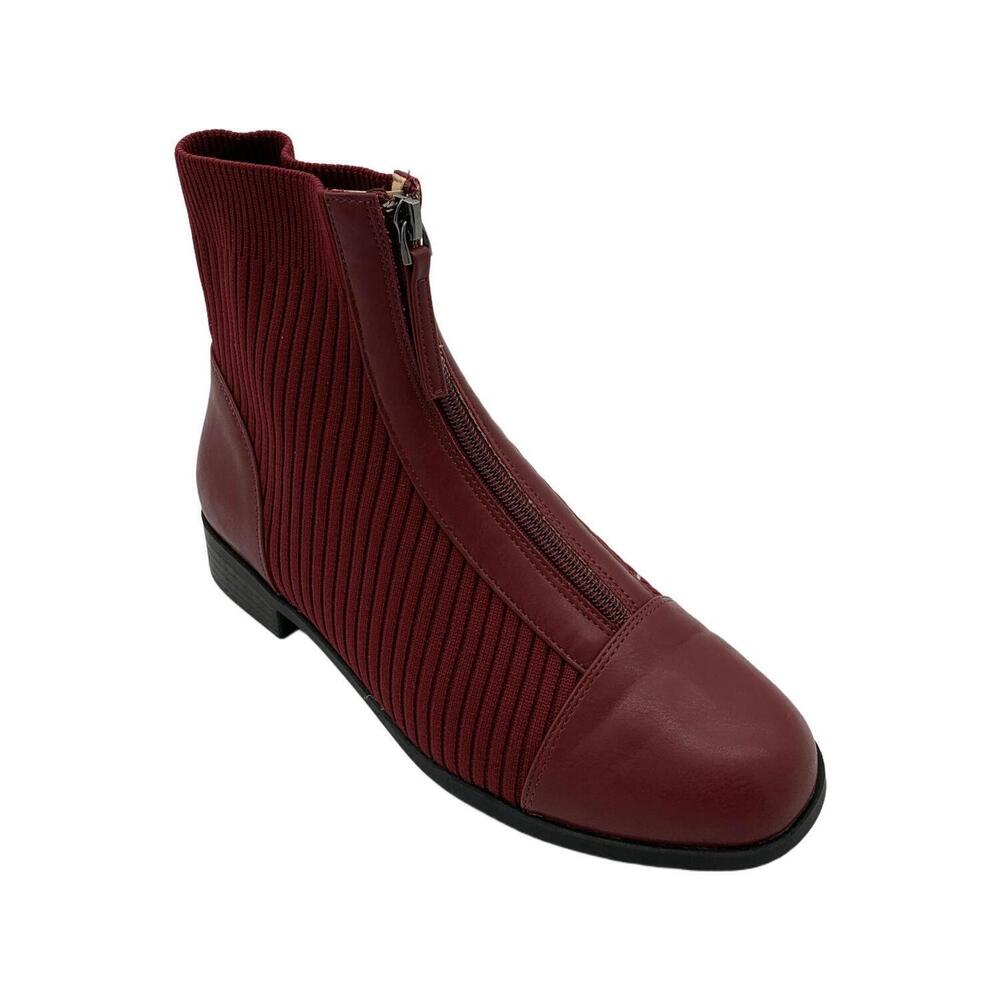 Journee Women's Bexlie Ankle Boots Brick - Medium
